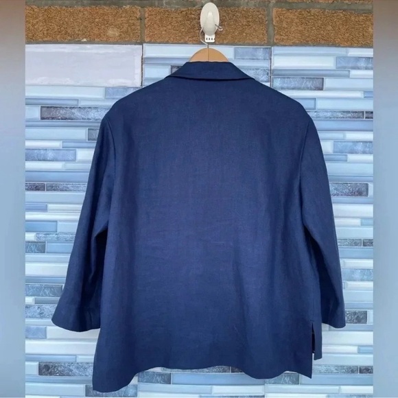 Lafayette 148 linen jacket size medium - Picture 9 of 13
